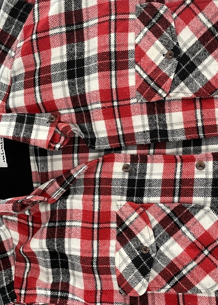 Ekoseli gömlek - Görsel 2