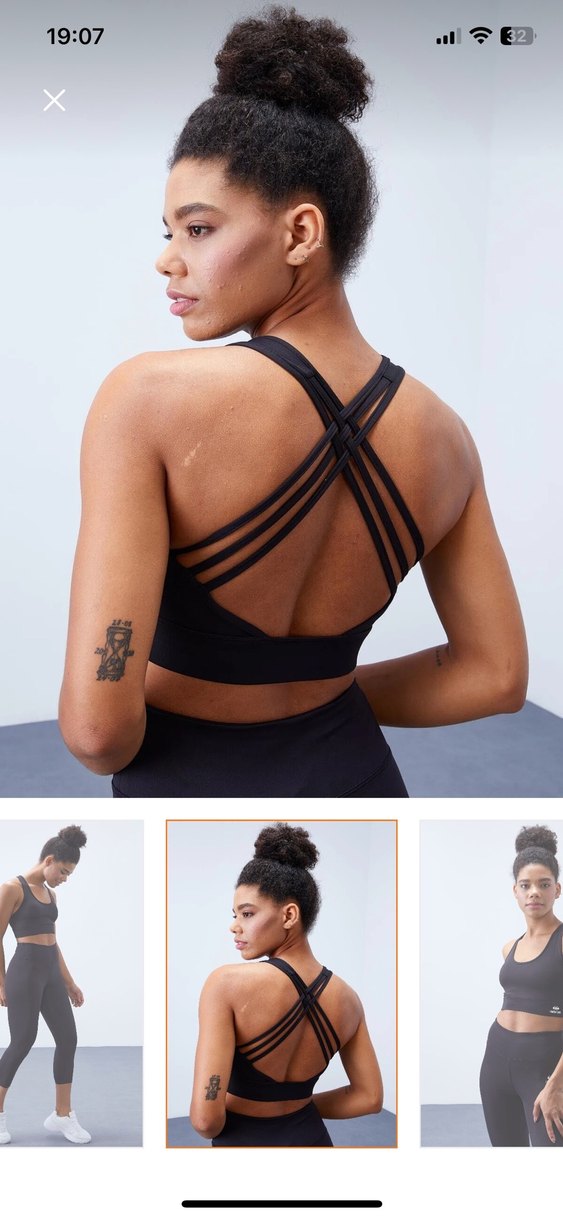 Tommy Life Siyah Kadın Spor Takımı - Görsel 5