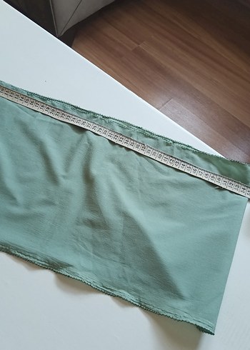 Volanlı Yeşil Bohem Kadın Fuları - Görsel 4