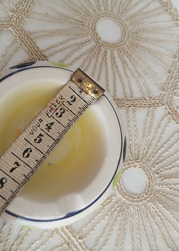 Renkli Desenli Seramik Küllük - Görsel 2