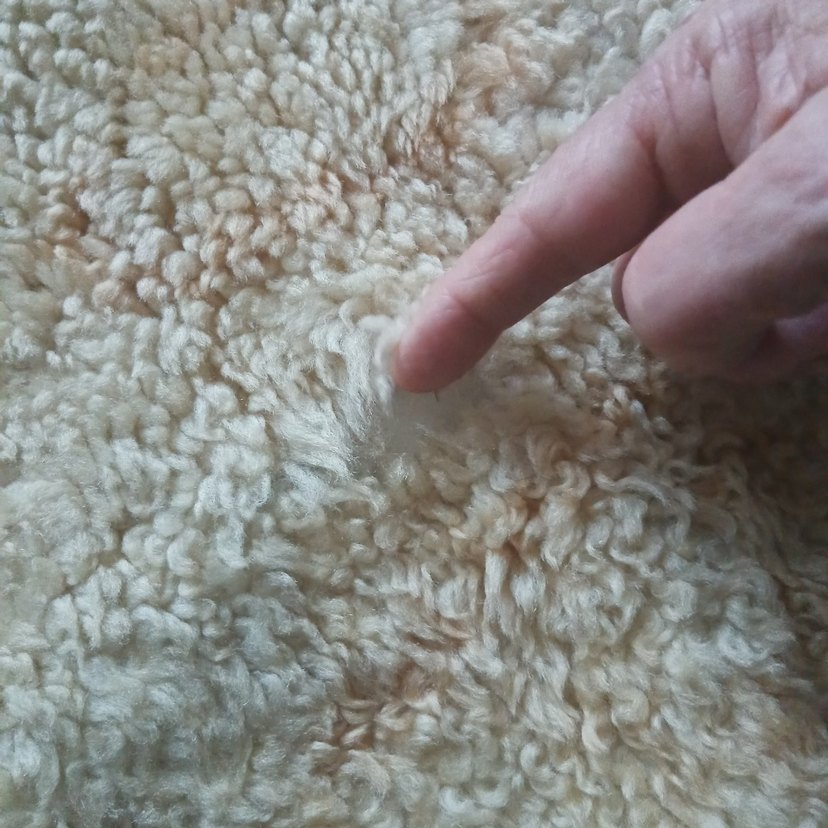 Bej Bohem Tarzı Parlak Post Halı - Görsel 4