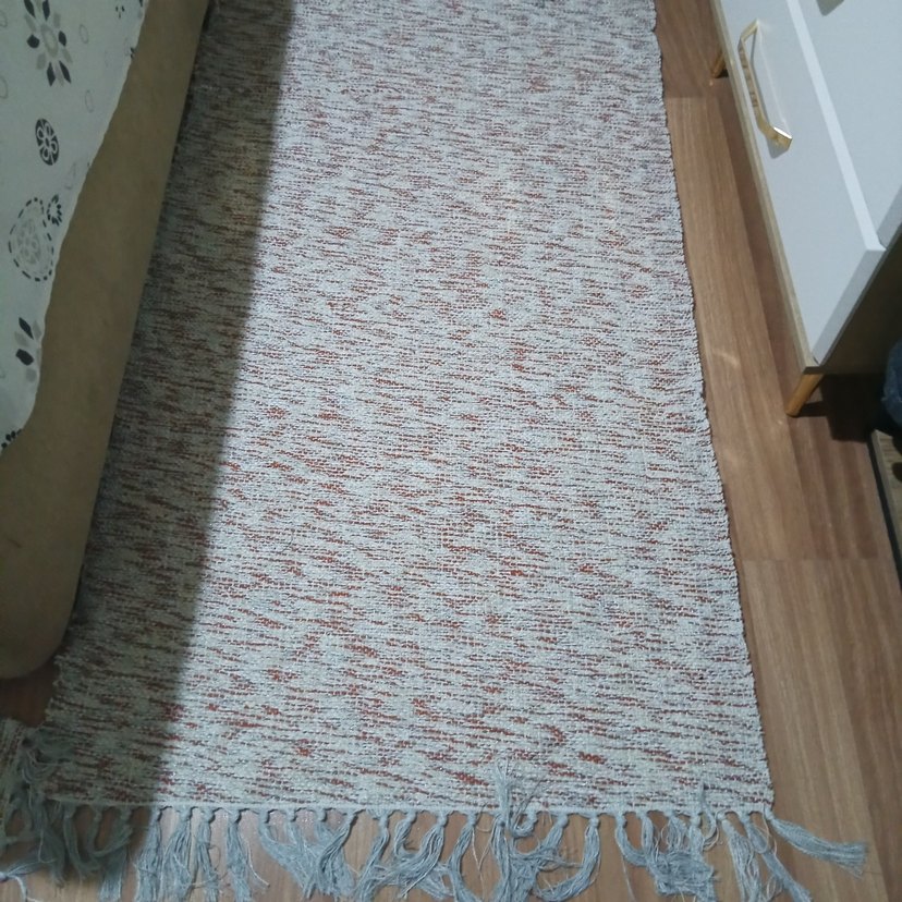 Bohem Tarzı Kahverengi Gri Halı - Görsel 3