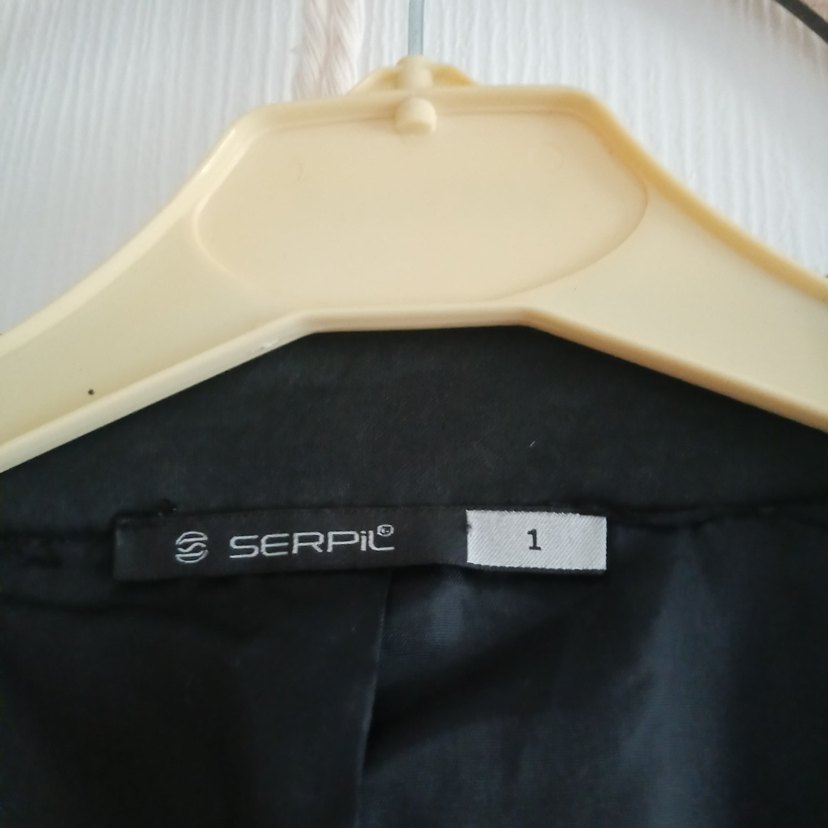 Nakışlı Siyah Gotik Kadın Ceket - Görsel 3