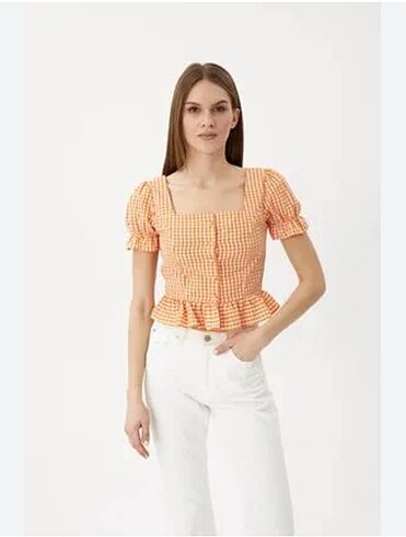 38 Beden turuncu Renk Ekose Crop