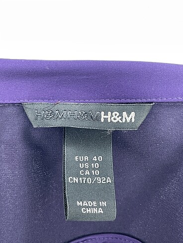 40 Beden mor Renk H&M Bluz %70 İndirimli.