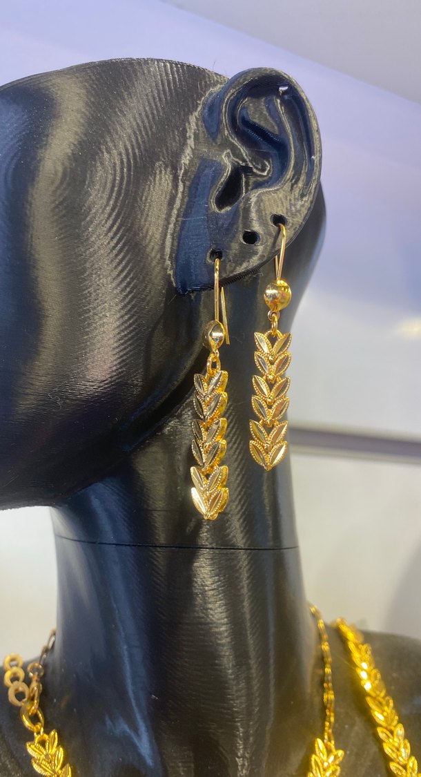 22 ayar altın kaplama set - Görsel 2