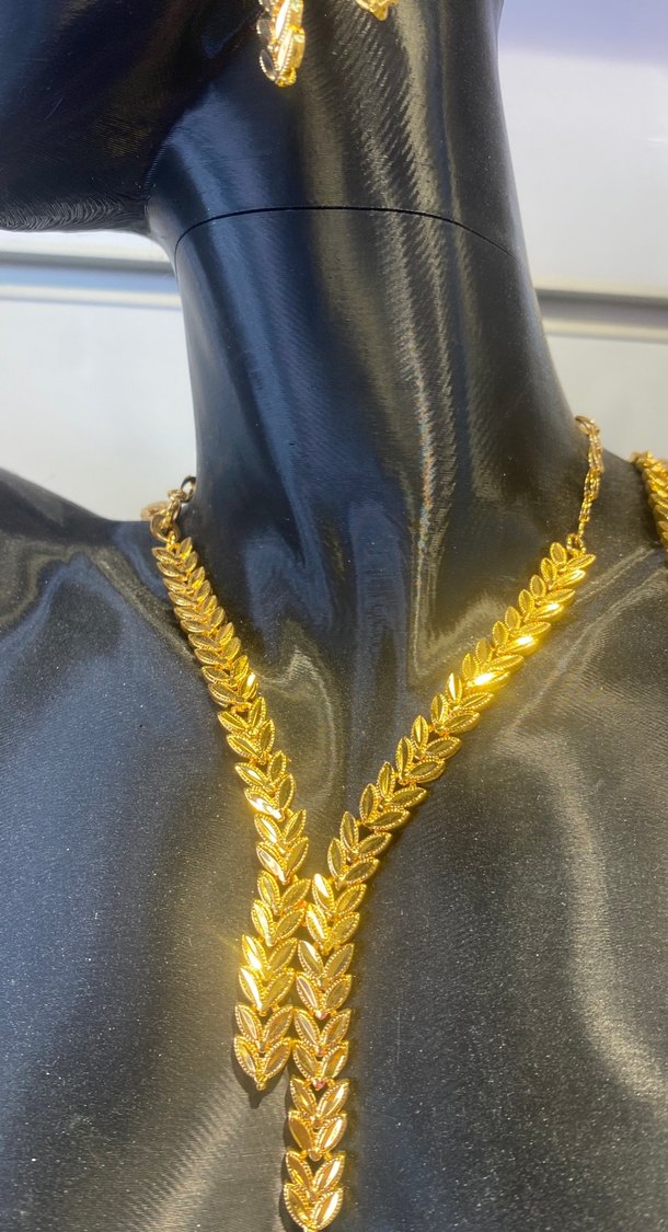 22 ayar altın kaplama set - Görsel 4