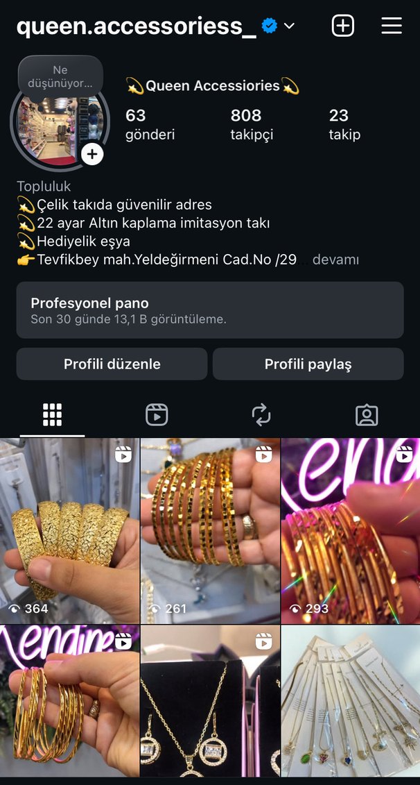 Zincir Detaylı Altın Kadın Takı Seti - Görsel 3