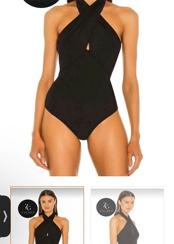 Siyah Çapraz Askılı Kadın bluz - Görsel 2