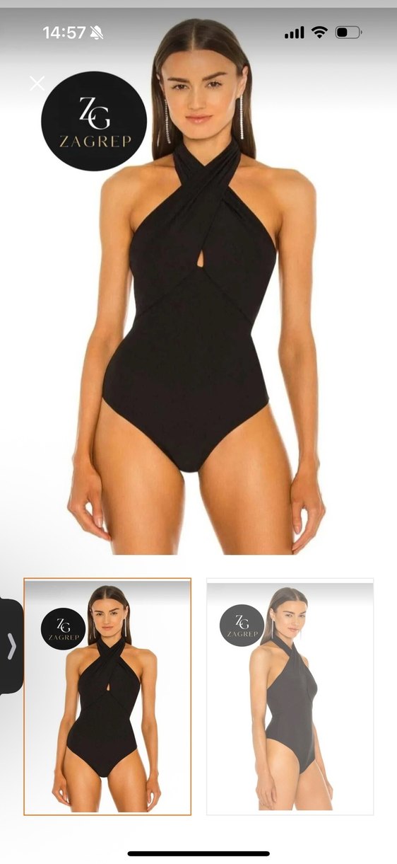 Siyah Çapraz Askılı Kadın bluz - Görsel 2