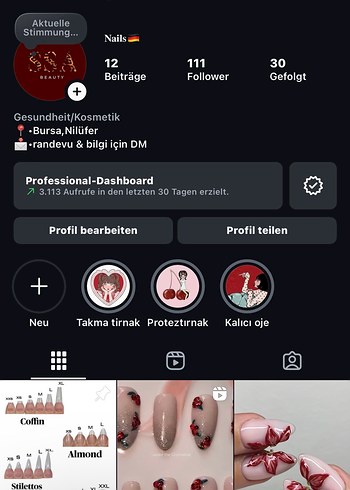 Caroline jel takma tırnak - Görsel 4