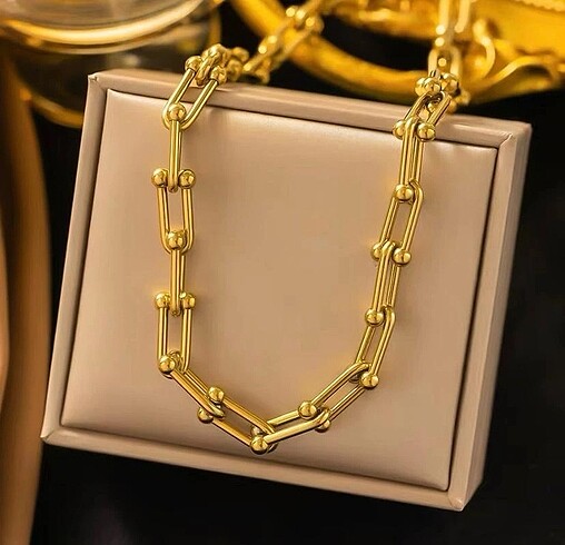 Diğer unpec | TİFFANY MODEL GOLD KOLYE KADIN