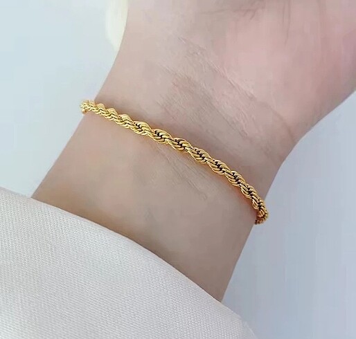 unpec | GOLD BURGU BİLEKLİK