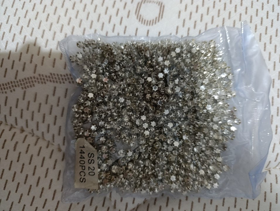 Altın Renk taş işleme Boncuk - Görsel 2