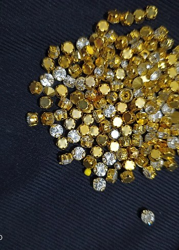 Gold Taş işleme Boncuk - Görsel 2