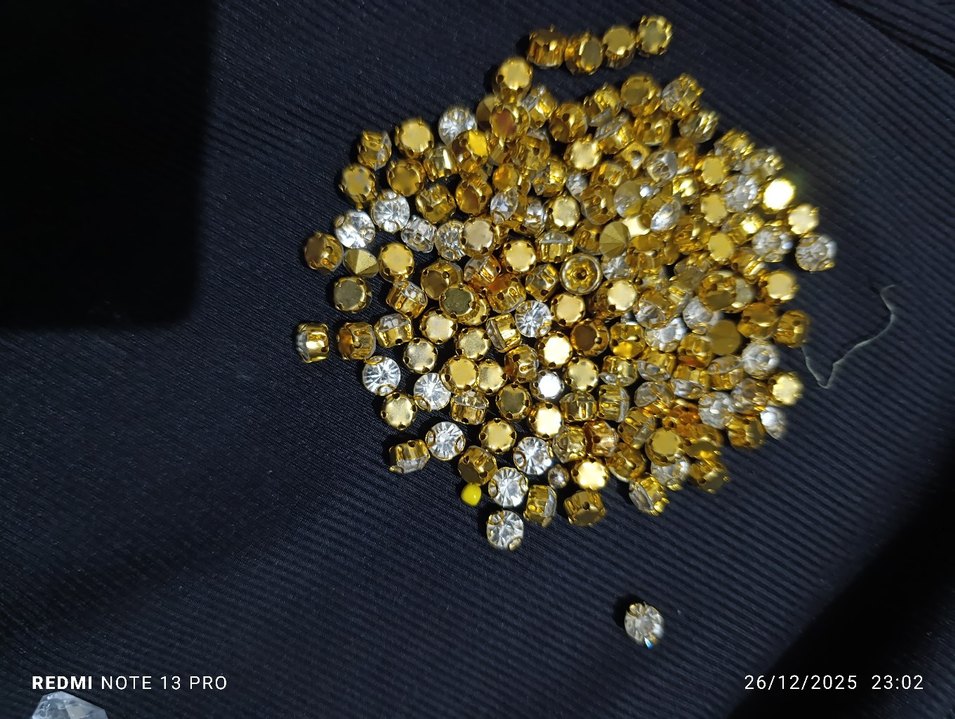 Gold Taş işleme Boncuk - Görsel 2