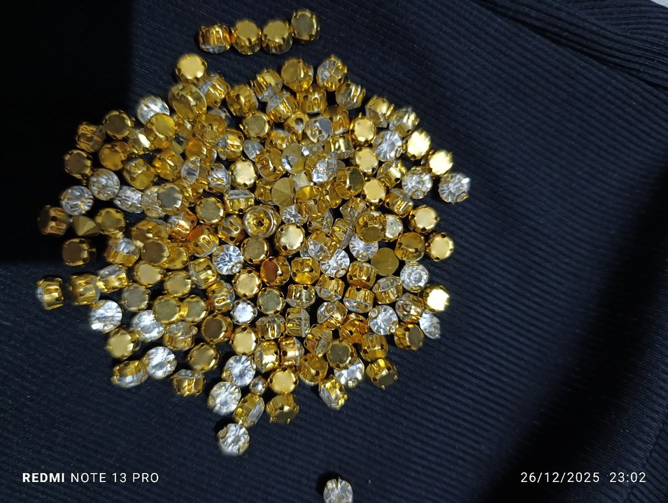 Gold Taş işleme Boncuk - Görsel 3