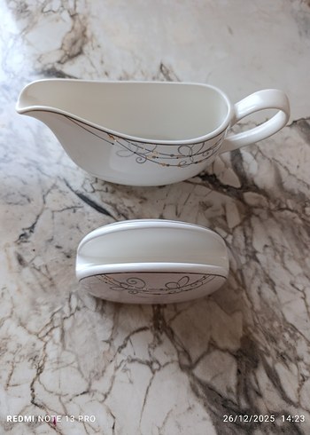 Desenli Porselen Sosluk Peçetelik - Görsel 2