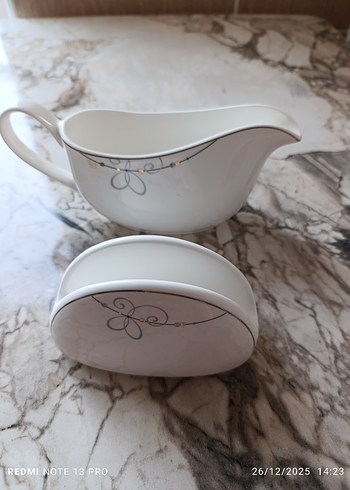 Desenli Porselen Sosluk Peçetelik - Görsel 5