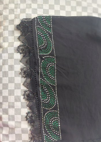 Boncuk İşlemeli Çok Renkli Kadın Fuları - Görsel 2