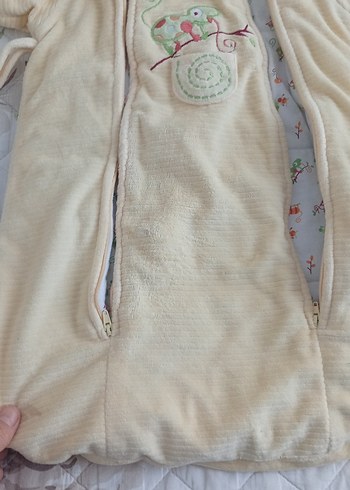 Nakışlı Fermuarlı bebek Tulumu .hem kıza hem erkeğe olur - Görsel 8