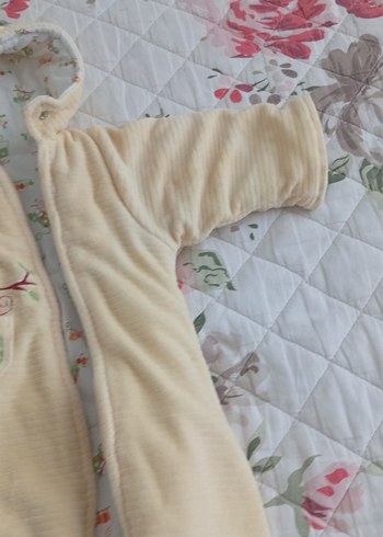 Nakışlı Fermuarlı bebek Tulumu .hem kıza hem erkeğe olur - Görsel 7