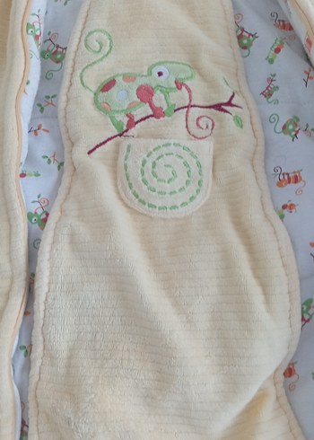 Nakışlı Fermuarlı bebek Tulumu .hem kıza hem erkeğe olur - Görsel 10