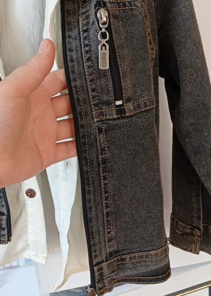 Kot ceket ve gömlek - Görsel 5