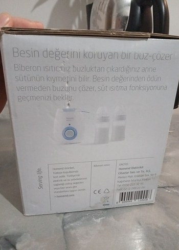 Homend Mybaby 1002h Hızlı Biberon Isıtıcı - Mavi - Görsel 6