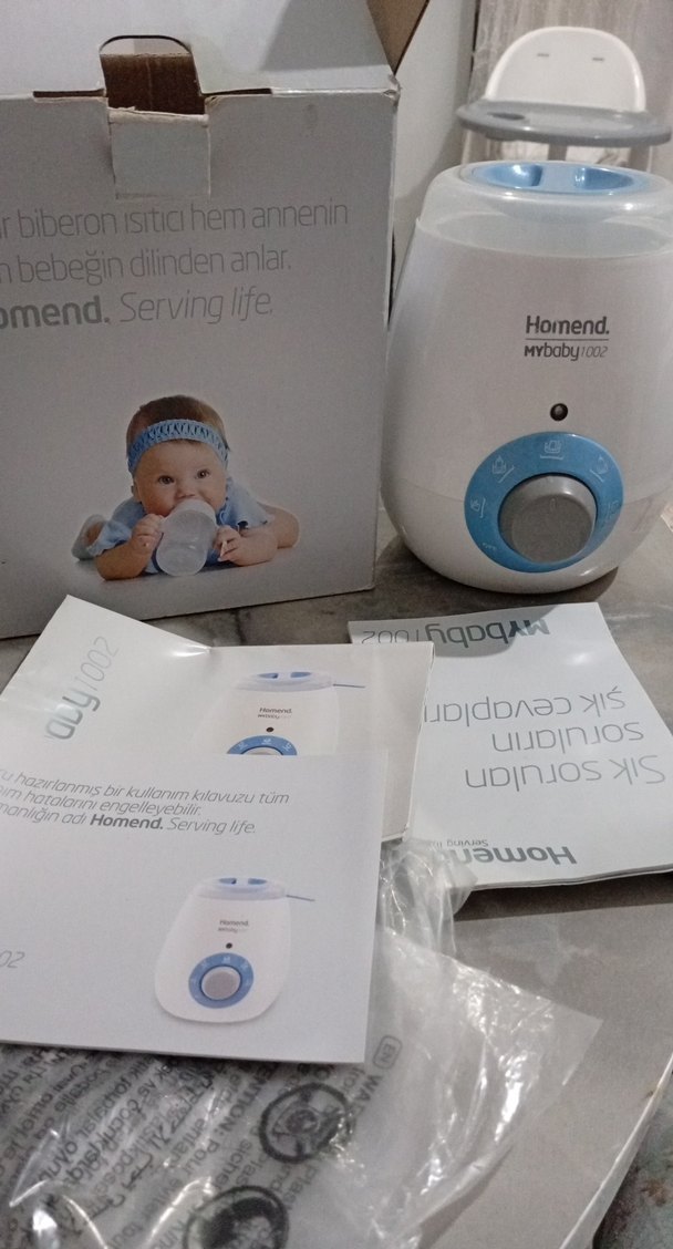 Homend Mybaby 1002h Hızlı Biberon Isıtıcı - Mavi - Görsel 2