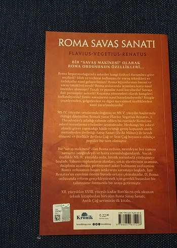 Roma Savaş Sanatı - Flavius Vegetius Renatus - Görsel 4