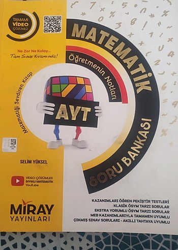 Matematik AYT Soru Bankası - Miray Yayınları
