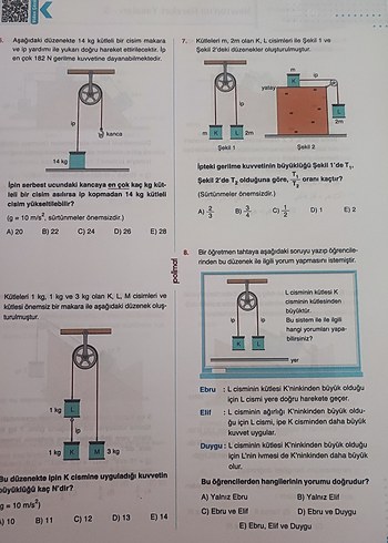 Polimat 11. Sınıf Fizik Soru Kitabı