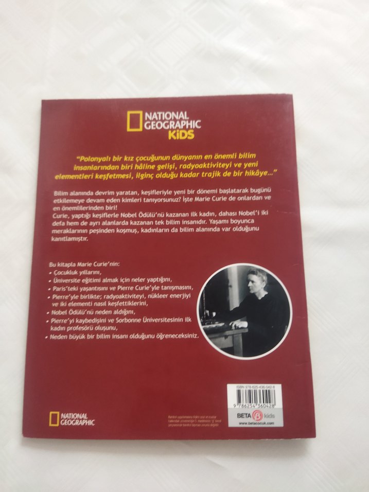 Marie Curie Biyografi Kitabı - Görsel 2