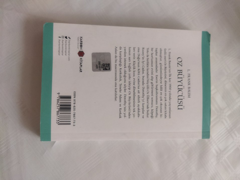 Oz Büyücüsü Çocuk Hikaye Kitabı - Görsel 2