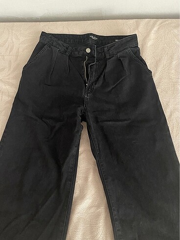 Siyah BAGGY pantolon