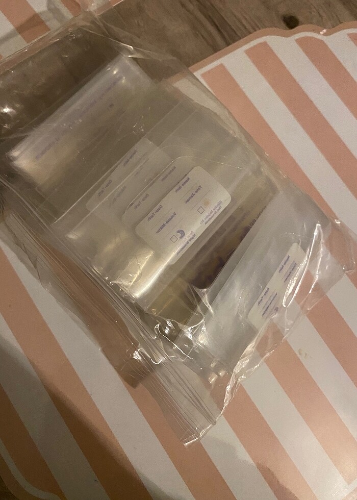 Süt saklama poşeti (30 adet) - Görsel 3