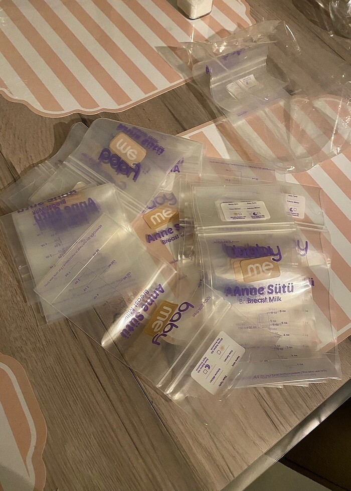 Süt saklama poşeti (30 adet) - Görsel 2