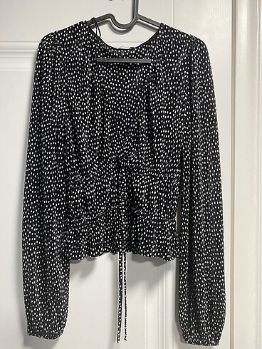Zara puantiyeli bluz - Görsel 2