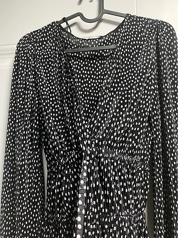 Zara puantiyeli bluz - Görsel 3