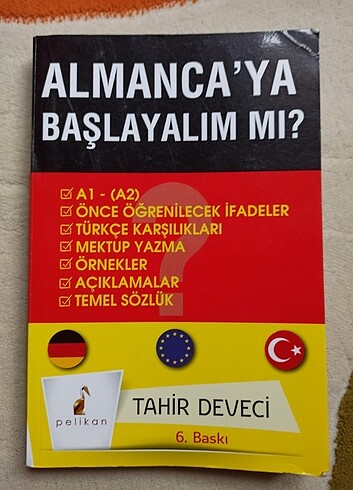 Almanca kitap