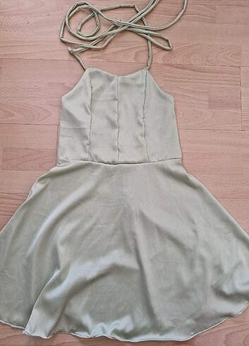 Zara Saten elbise