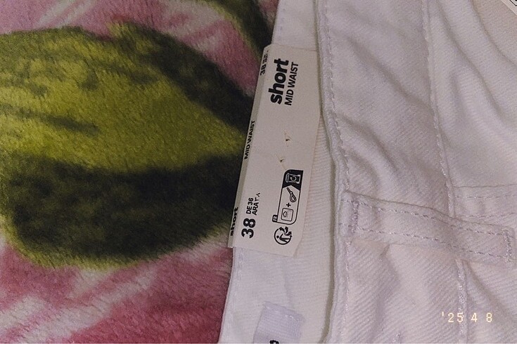m Beden PIMKIE beyaz şort (short)