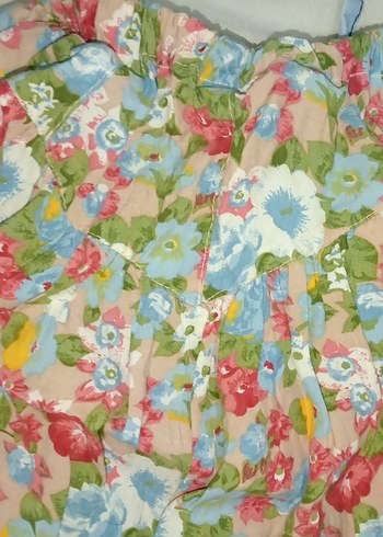 Çiçek Desenli Etek - Görsel 3