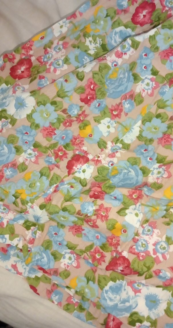 Çiçek Desenli Etek - Görsel 2