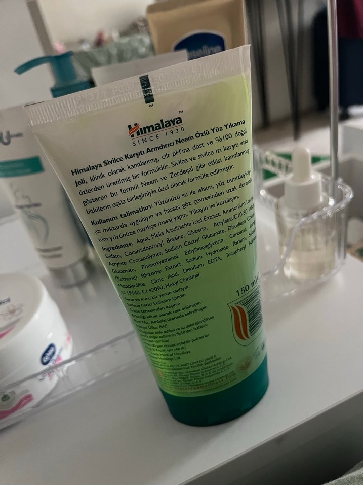 Himalaya Sivilce Karşıtı Neem Özlü Yüz Yıkama Jeli - Görsel 2