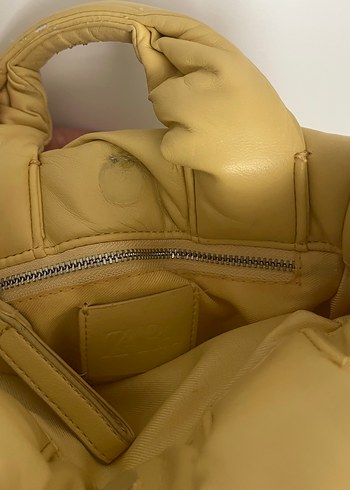 Zara Marka Kapitone Askılı Çanta - Görsel 3