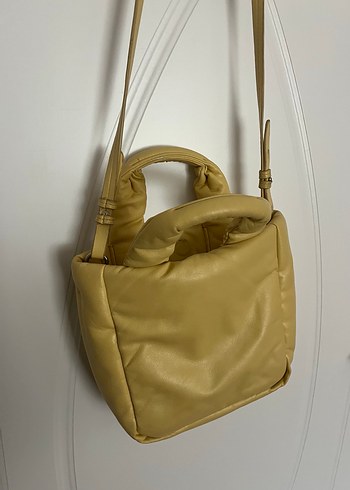 Zara Marka Kapitone Askılı Çanta - Görsel 4