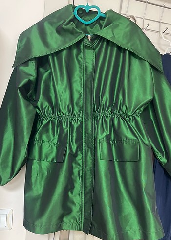 Ahel Tasarım Tafta Kumaş Ceket - Görsel 2