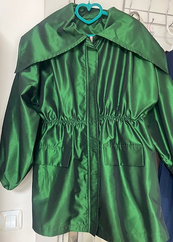 Ahel Tasarım Tafta Kumaş Ceket - Görsel 3